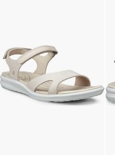 Ecco Cruise II Women’s Sandals Size 40 EU US 9 $135 Limestone Comfort Shoes