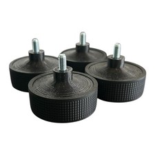 Black 4X Turntable Insulator