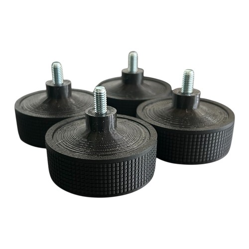 Black turntable insulator - 4x,