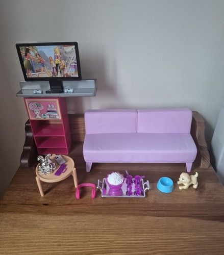 Glam barbie living room - barbie,