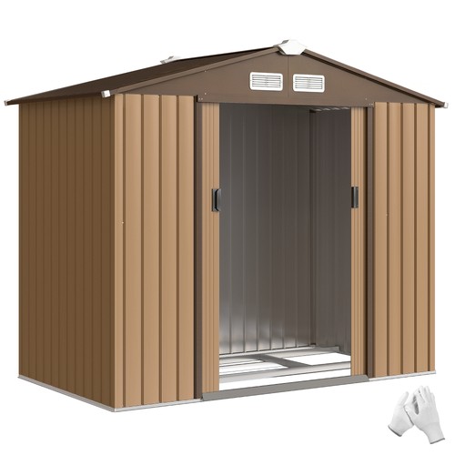 Outsunny 4ft garden shed - 7,