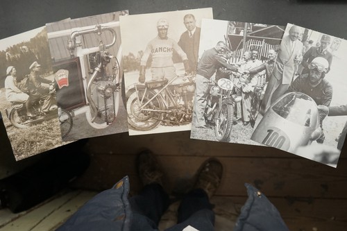 Photo lot motorcycle - 5x, racing