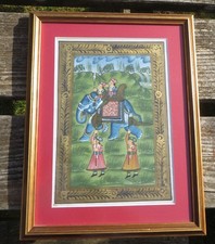 Vintage Indian Painting on