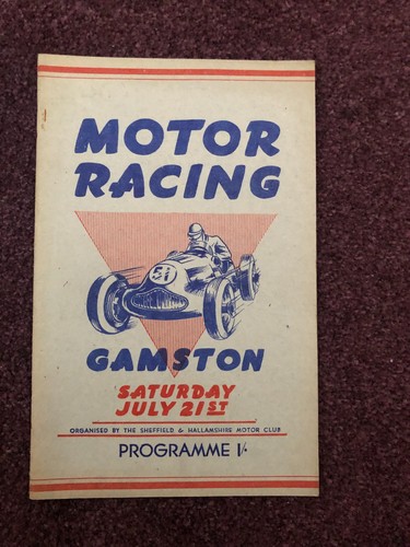 Motor sport car racing