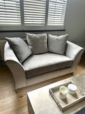 Plush grey lux velvet - x,