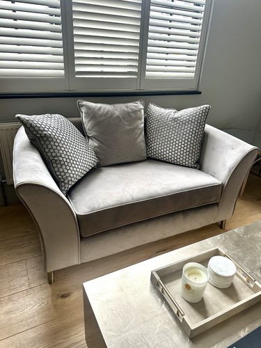 Plush grey lux velvet - 2,