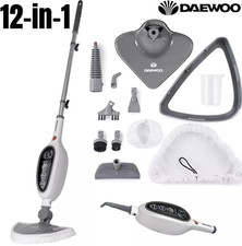 Daewoo Flr00170 1300W 12-In-1 Hand Held Steam Mop 2 In 1 Paw/Upholstery Brush