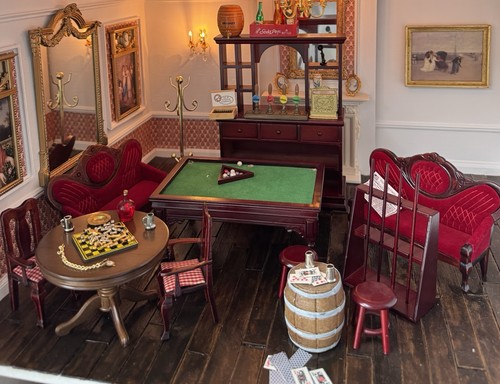 Dolls house scale pub - 1:12, and