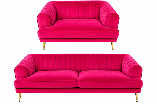 Dfs pink velvet sofa - dfs,