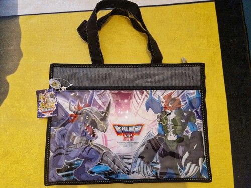 Digimon vinyl tote bag 2000 - digimon,