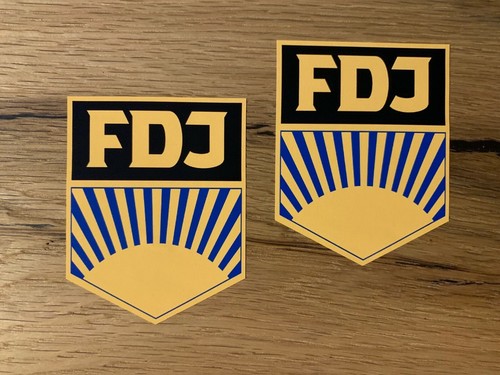 Ddr fdj sticker - fdj, for