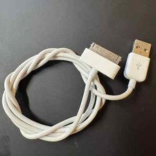 Genuine Apple 30Pin to USB Data Charger Cable for iPhone 4 4S 3GS iPad 2 3 iPod