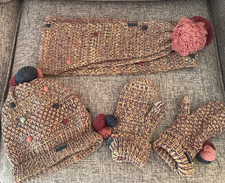 FAT FACE GIRLS MULTI POM POM