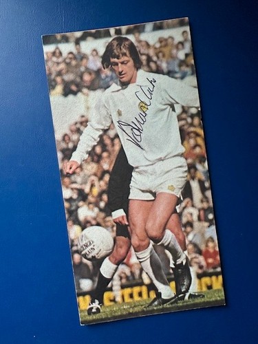 Allan clarke signed 1969 - clarke,