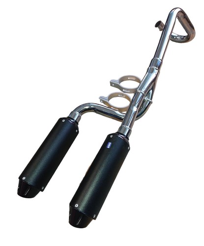 Double exhaust system