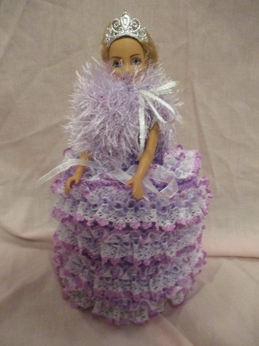 Hand knitted lilac - lilac, princess