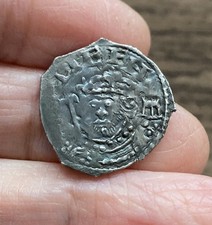 STEPHEN (1135-1154). SILVER PENNY. CROSS POMMEE ‘AWBRIDGE’ TYPE. RARE.