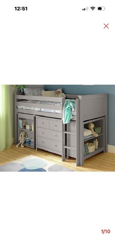 Habitat argos mid sleeper bed - habitat,