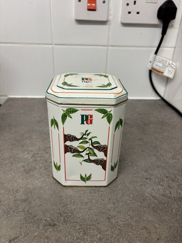 Vintage tips tea box with - pg,