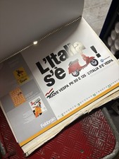 Vespa ex main dealer calendar 