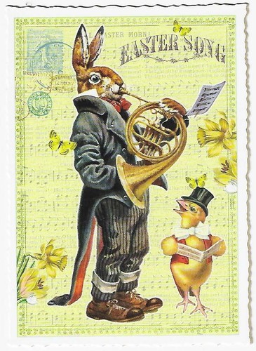 Postcard glitter tausendschoen - postcard,