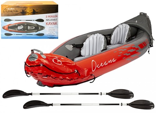 Inflatable kayak person - kayak, 2