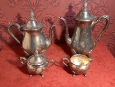 Vintage Four Piece Silver