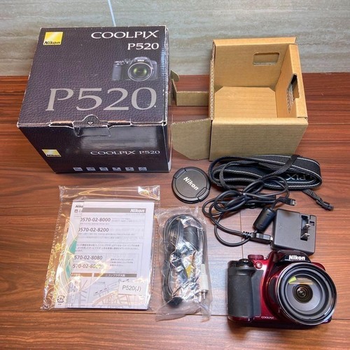 Nikon coolpix p520 red compact - coolpix,