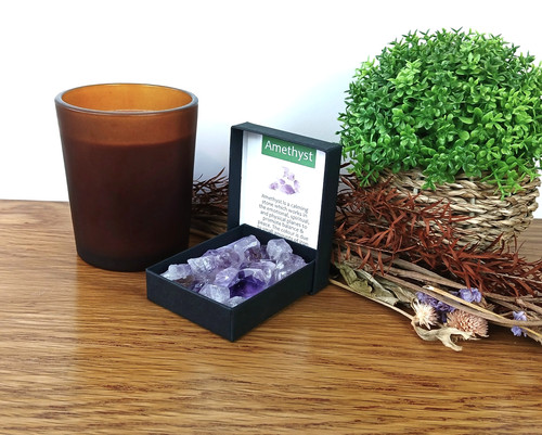 50g amethyst crystals natural - 50g,