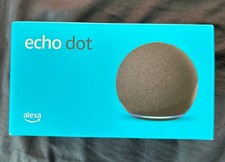 Amazon Echo Dot 5th Generation - Charcoal - BRAND NEW & SEALED - FREE POSTAGE