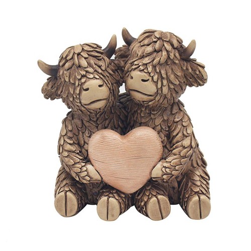 Resin figurine brown hughie - resin,