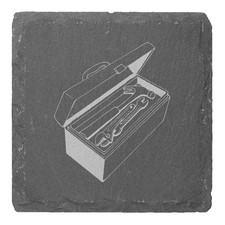 4 x 'Toolbox with Hammer and