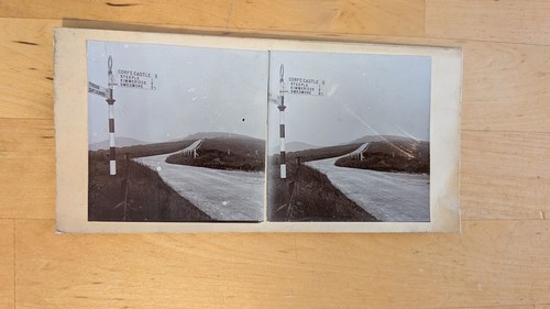 Stereoview antique corfe - stereoview,