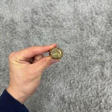 Stussy Gold Logo Ring 90s