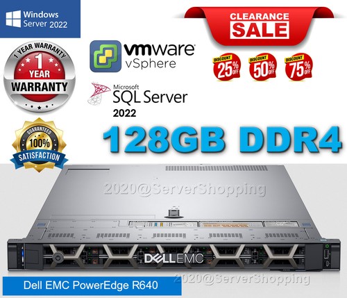 Dell poweredge r640 gold 6148 - r640,