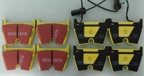 Ebc yellowstuff brake pads - ebc, k