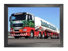 Eddie Stobart Alexandria Lorry Trucking Company United Kingdom Picture Poster