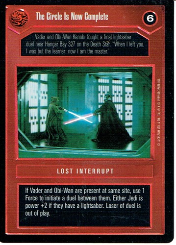 Star wars ccg reflections - star,