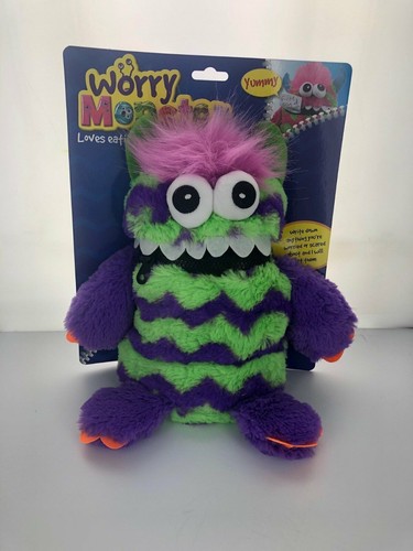 Soft plush worry monster - soft,