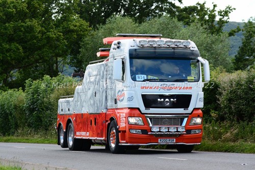 Truck photo 12x8 man - -,