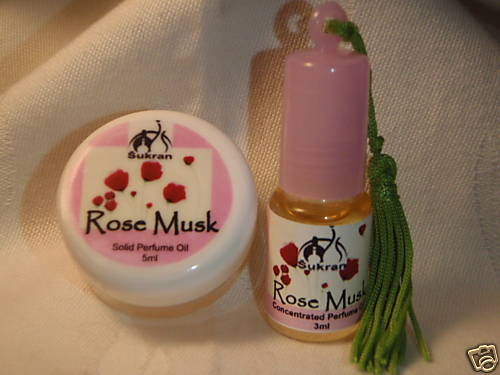 Rose musk perfume - &, solid