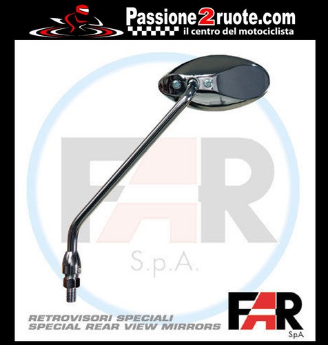 Pair chrome oval handlebar - pair,