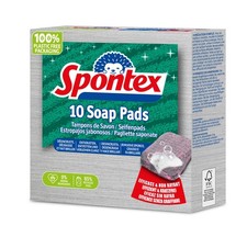Spontex 10 Soap Scourer Pads