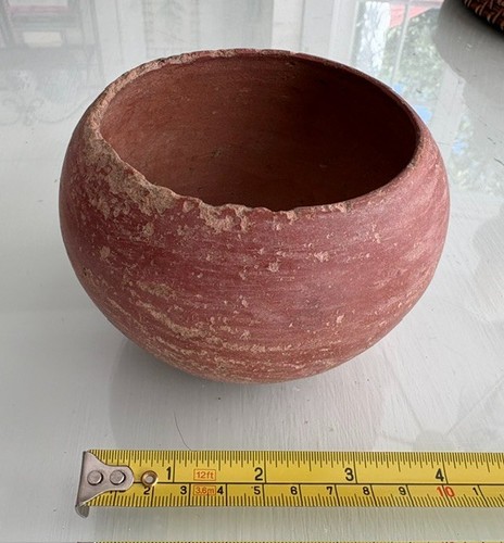 Anasazi redware bowl - redware,