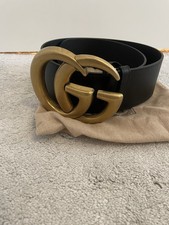 Gucci Belt With GG Buckle Wide