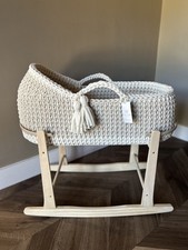 Crochet Moses Basket - Made To Order