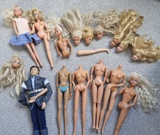 Vintage Barbie Sindy Dolls Ooak Body Parts Heads