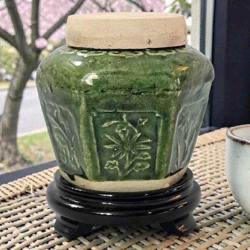 Antique chinese green - chinese,