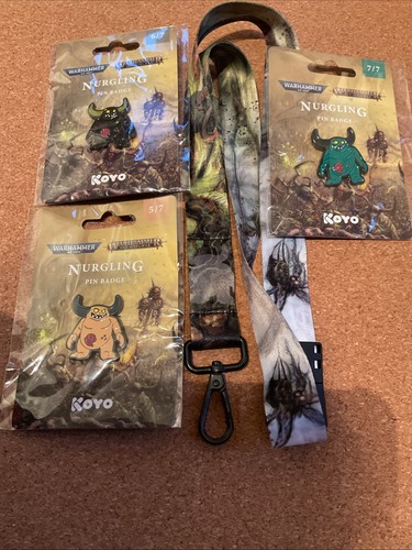 Warhammer nurgling lanyard and - nurgling,