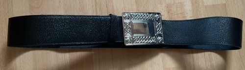 Black highland dress - highland, belt